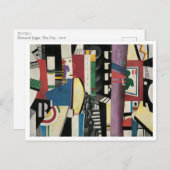 フェルナンド・レガー、ザシティー、1919モダン、 ポストカード (正面/裏面)