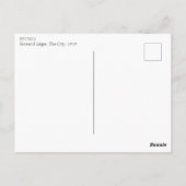 フェルナンド・レガー、ザシティー、1919モダン、 ポストカード (裏面)