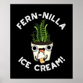 フェルニラアイスクリームアイスクリームプラントプンダークBG ポスター (正面)