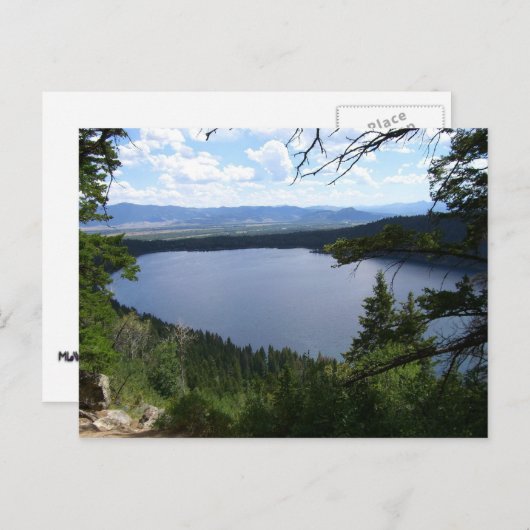 フェルプスレイクIアットグランドテトンナショナルパーク ポストカード (正面/裏面)