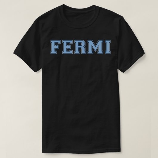 フェルミブルーTシャツ Tシャツ (デザイン正面)