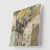 フェルムフローラII スクエア壁時計 (傾斜)