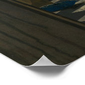 フェルメール – ラブレター1670 ポスター (角)