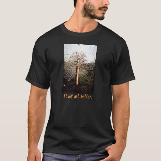フェルラの乾燥した植物 Tシャツ (正面)