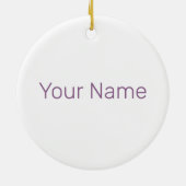 フェルンワパームアンドビーチヴィンテージトラベル土産 セラミックオーナメント (裏面)