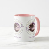 フェルンワパームアンドビーチヴィンテージトラベル土産 マグカップ (正面右)