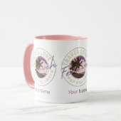 フェルンワパームアンドビーチヴィンテージトラベル土産 マグカップ (正面左)