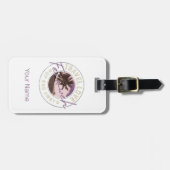 フェルンワパームアンドビーチヴィンテージトラベル土産 ラゲッジタグ (正面横)