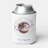 フェルンワパームアンドビーチヴィンテージトラベル土産 缶クーラー (缶正面)