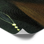 フェレットと彼のフェアリー・アートプリントファンタジーフェレット ポスター (角)