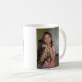 フェレットのコップ コーヒーマグカップ (正面右)