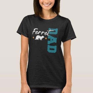 フェレットのパパ フェレット愛好家 Tシャツ