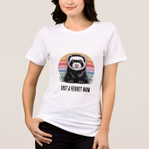 フェレットのママTシャツ