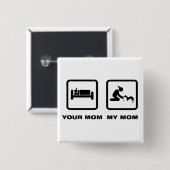 フェレットの恋人 缶バッジ (正面&裏面)