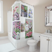 フェレットの束シャワーカーテン シャワーカーテン (インサイチュ)
