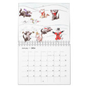 フェレットの物語のカレンダー: 図解入りの、写真付きのな漫画のフェレット カレンダー (1月 2026)