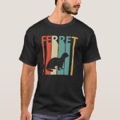 フェレットの衣装フェレット Tシャツ (正面)