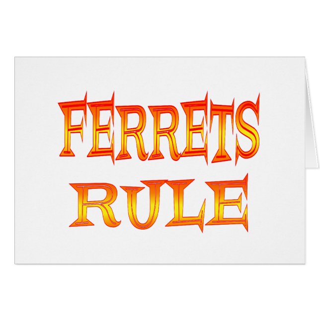 フェレットの規則 (正面横)