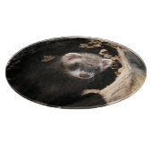 フェレットの顔 カッティングボード (角)