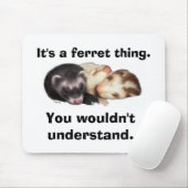 フェレットのmousepad マウスパッド (マウス)