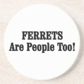 フェレットは人々ですも! コースター (正面)
