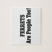 フェレットも人間だ！ ジグソーパズル (縦)