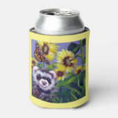 フェレットクーラーボックス付き画像 缶クーラー (缶正面)