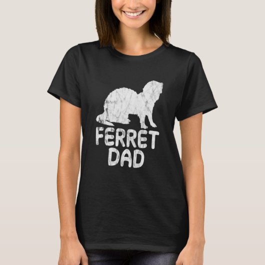 フェレットパパ Tシャツ (正面)