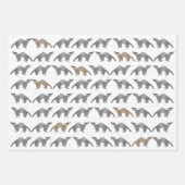 フェレット包装紙シート ラッピングペーパーシート (正面)