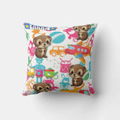 フェレット玩具パターン クッション (裏面)