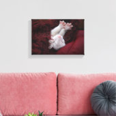 フェレット12月 – 引き伸ばしキャンバス印刷 キャンバスプリント (インサイチュ (リビング))