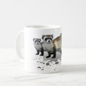 フェレット2 コーヒーマグカップ (正面左)