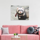 フェレット キャンバスプリント (インサイチュ (リビング))