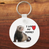 フェレット・キーチェーン キーホルダー (正面)