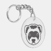 フェレット キーホルダー (正面左)