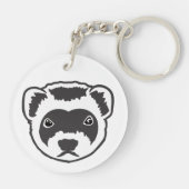 フェレット キーホルダー (裏面)