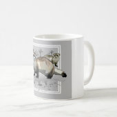 フェレット コーヒーマグカップ (正面右)