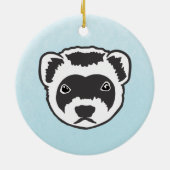 フェレット セラミックオーナメント (裏面)
