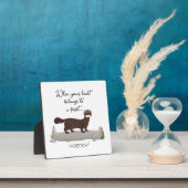 フェレット！フェレット好きな友達への可愛いプレゼント！ フォトプラーク (インサイチュ)