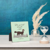 フェレット!フェレット愛の友人のための可愛い贈り物! フォトプラーク (インサイチュ)