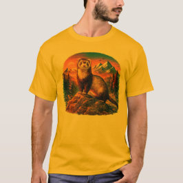 フェレット フロンティア アドベンチャーTシャツ Tシャツ