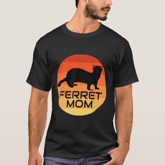 フェレット・ママ Tシャツ (正面)