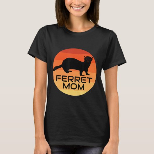 フェレット・ママ Tシャツ (正面)
