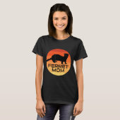 フェレット・ママ Tシャツ (正面フル)