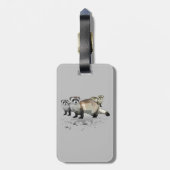 フェレット ラゲッジタグ (裏面縦)