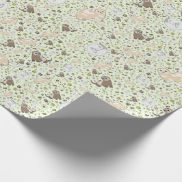 フェレット ラッピングペーパー