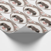 フェレット ラッピングペーパー (角)