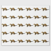 フェレット ラッピングペーパー (フラット)