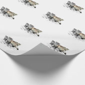 フェレット ラッピングペーパー (角)