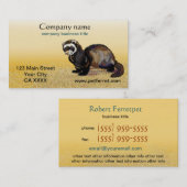 フェレット 名刺 (正面/裏面)